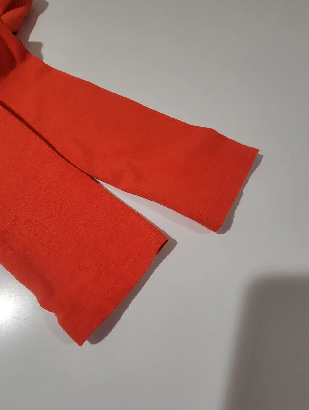 Gymboree Girls' Orange Long-Sleeve Top with Zebra Heart Accent